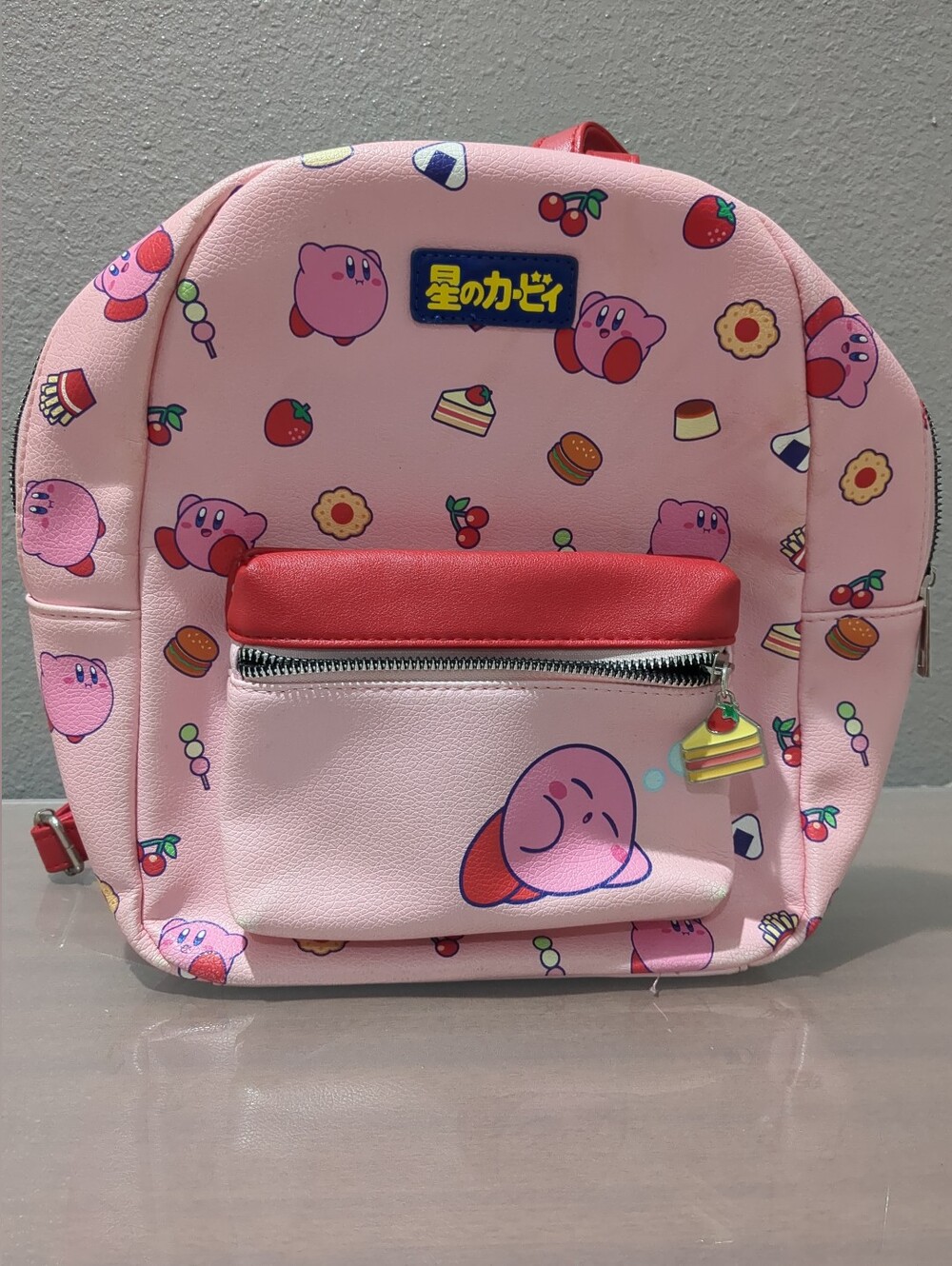 Bioworld Kirby Food Themed Mini Backpack